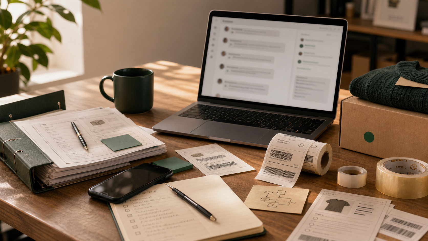 Editorial support automation workflow with customer messages and routing paths